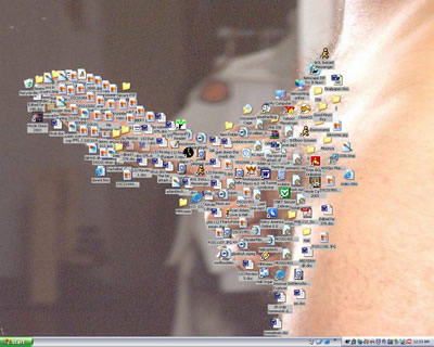Desktop de Mulher