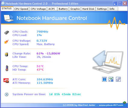 Notebook Hardware Control 2.0