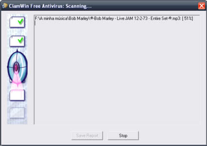 Portable ClamWin 0.88.7
