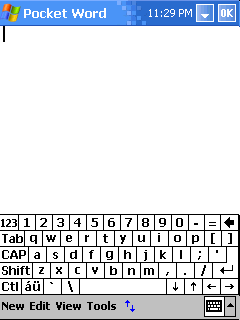 Remote Keyboard para Pocket PC