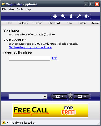 VoipBuster 3.0 Build 406