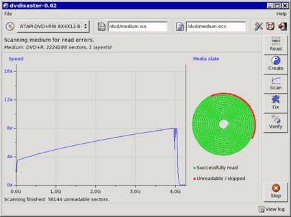 dvdisaster 0.70