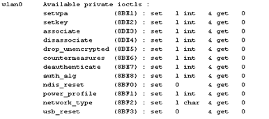 Wireless tools no Linux