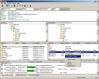 Filezilla 3.0.0 Beta 8