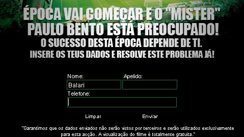Alvalade – Mister de bancada!