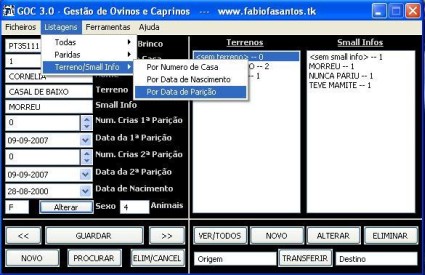 GOC 3.0 – Gestão de Ovinos e Caprinos