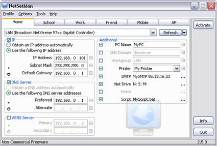 NetSetMan 2.4.1
