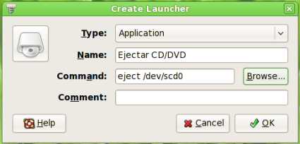Atalhos para ejectar a drive CD/DVD