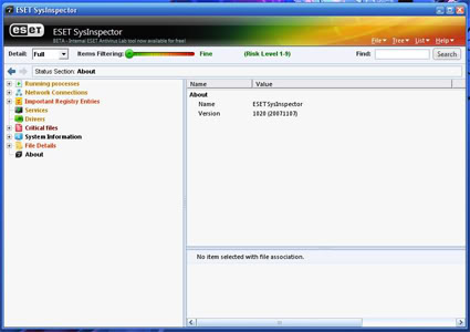 ESET SysInspector 1.1.0.97 RC