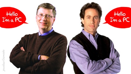 Microsoft contrata Seinfeld para anúncios anti-Mac