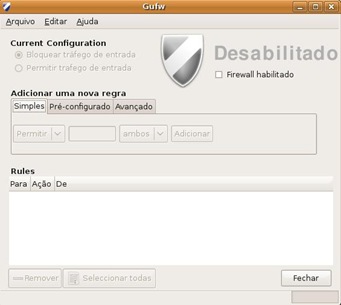 GUFW – Firewall “não complicada” para Ubuntu