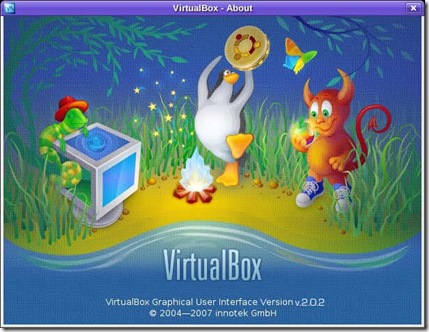 VirtualBox Portable v2.0.2