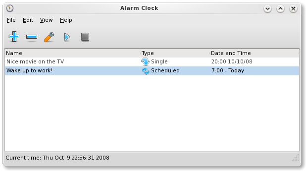 Linux: Alarm Clock
