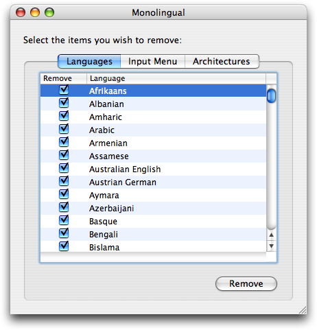 Mac Os Poliglota de mais!