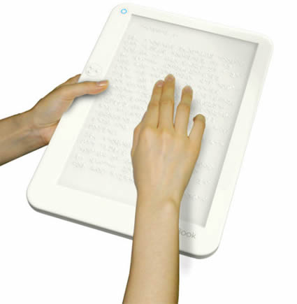 Braille e-reader, o conceito!