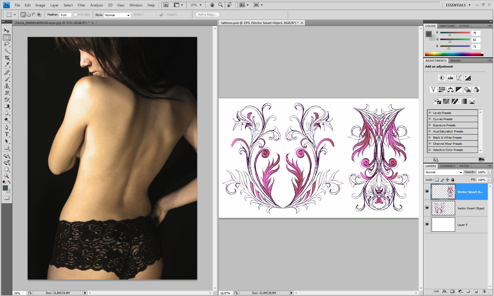 Tutorial Photoshop #11 – Tattoos