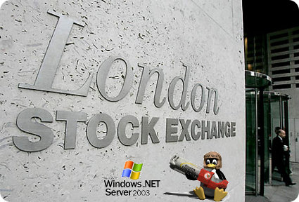 Bolsa de Londres poderá trocar Windows por Linux