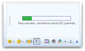 Envie som reproduzido no PC pelo WLM