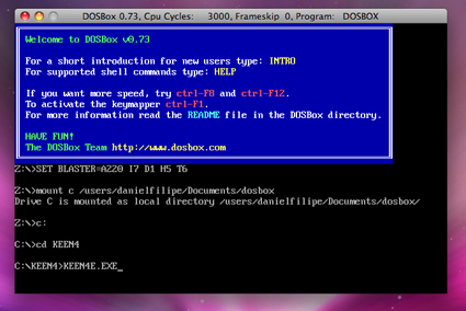 DOSBox 0.73