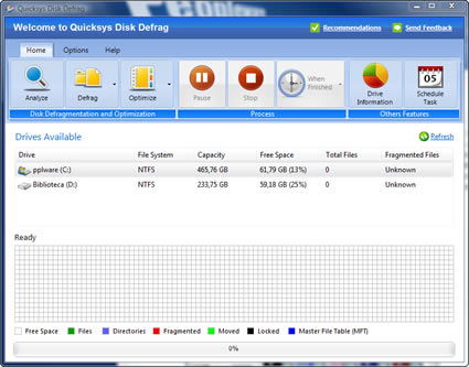 Quicksys Disk Defrag 1.16 Beta