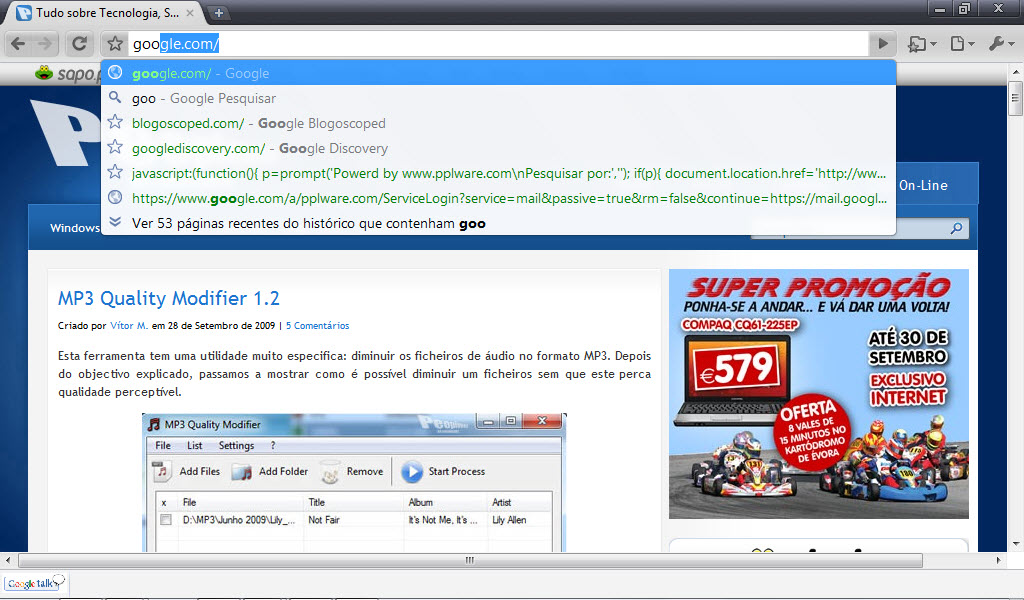 Dica: Chrome Omnibox – aumentar nº de sugestões