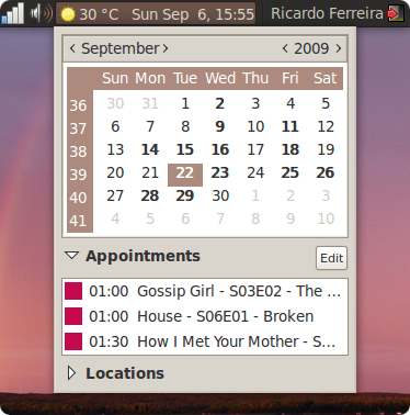 Combine o Google Calendar com o calendário do Gnome