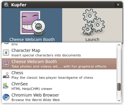 Kupfer – Uma alternativa ao Gnome Do