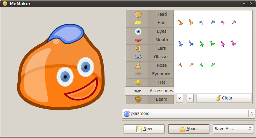 MeMaker – Crie o seu avatar em Linux