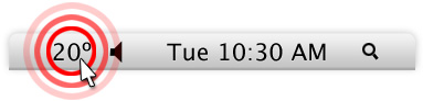 WeatherBug Alert for Mac 0.9