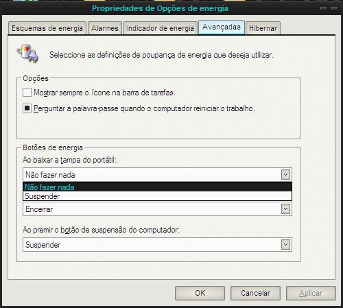 Windows: Como fechar a tampa do portátil sem suspender