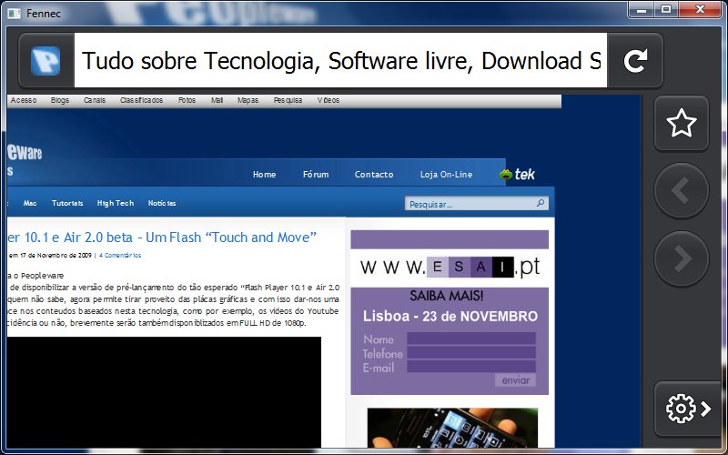 Firefox Mobile Fennec 1.0 Beta 6