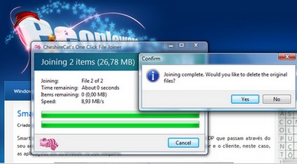 CheshireCat’s One Click File Joiner 1.0.1.36