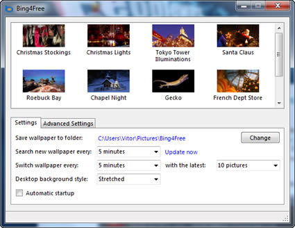 Bing4Free 1.0 – Do Bing para o Ambiente de trabalho