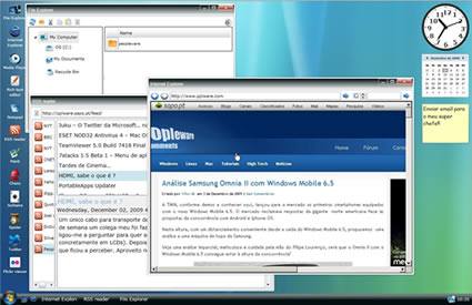 Sistema Operativo web virtual baseado em Silverlight
