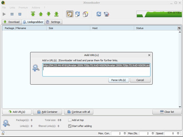 JDownloader 0.9.579 – Não espera mais…