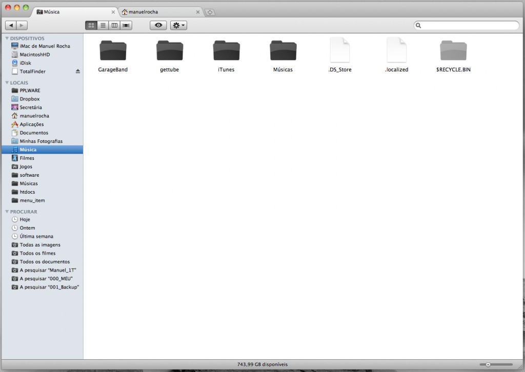 Mac – Tabs no Finder