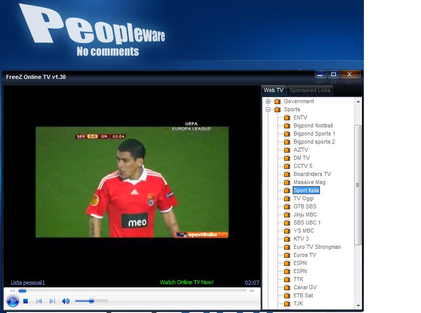 FreeZ Online TV 1.35 – TV no seu computador