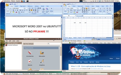 Instalar o Office 2007 no Ubuntu 9.10…fácil