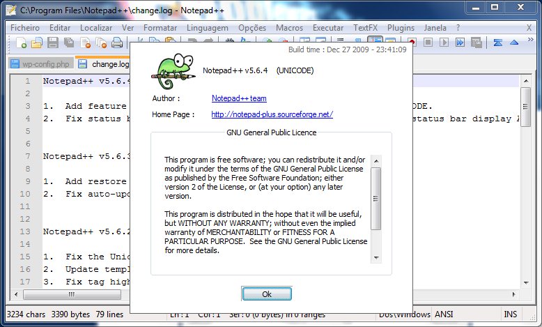 Notepad++ 5.6.4