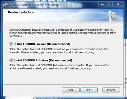 COMODO Internet Security 4.0.129536.679 Beta