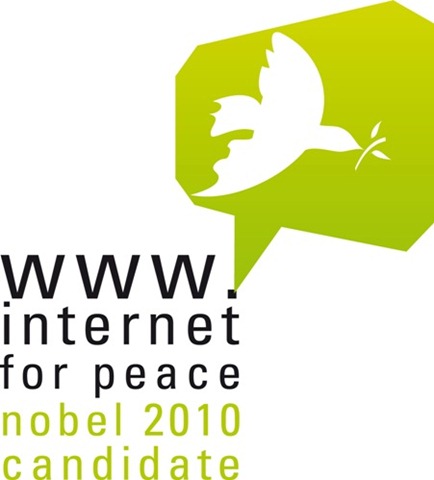 Internet  candidata ao prémio Nobel da Paz