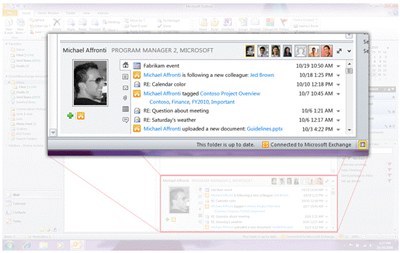 Microsoft Social Connector liga-se ao LinkedIn