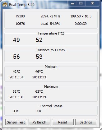 Real Temp 3.56 Beta – Temperaturas febris?