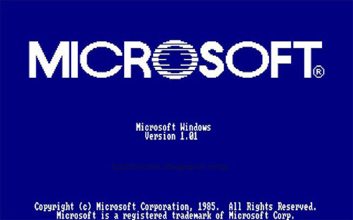 O Windows desde… sempre! – Parte #1 (Windows 1.01)