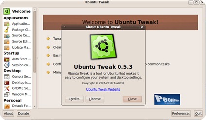 Ubuntu Tweak 0.5.3 – A ferramenta para “quitar” o Ubuntu