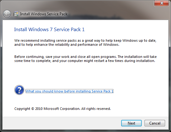 Windows 7 SP1 beta já anda à solta!