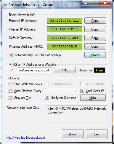 Network Information Center – Tudo sobre a sua rede