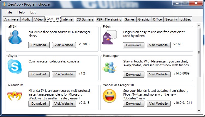 ZeuAPP – Reinstale o seu PC num instante