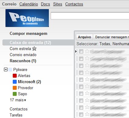 Gmail – Novas funcionalidades Labs