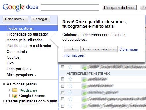 Google Drawing – Mais novidades fantásticas do Google Docs